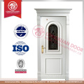 House exterior oval glass entry door wood designs